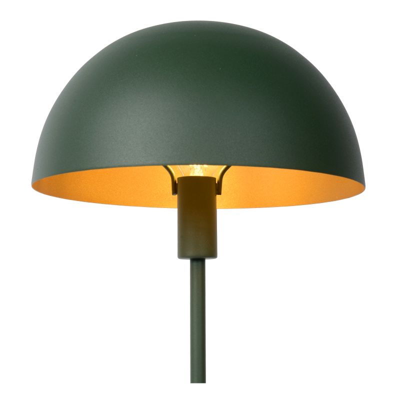 Lucide SIEMON - Stolná lampa - Ø 25 cm - 1xE14 - Zelená